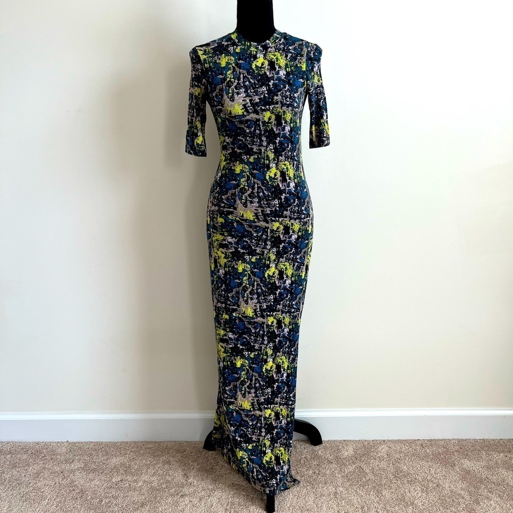 Monki Body Hugging long dress women’s size XS